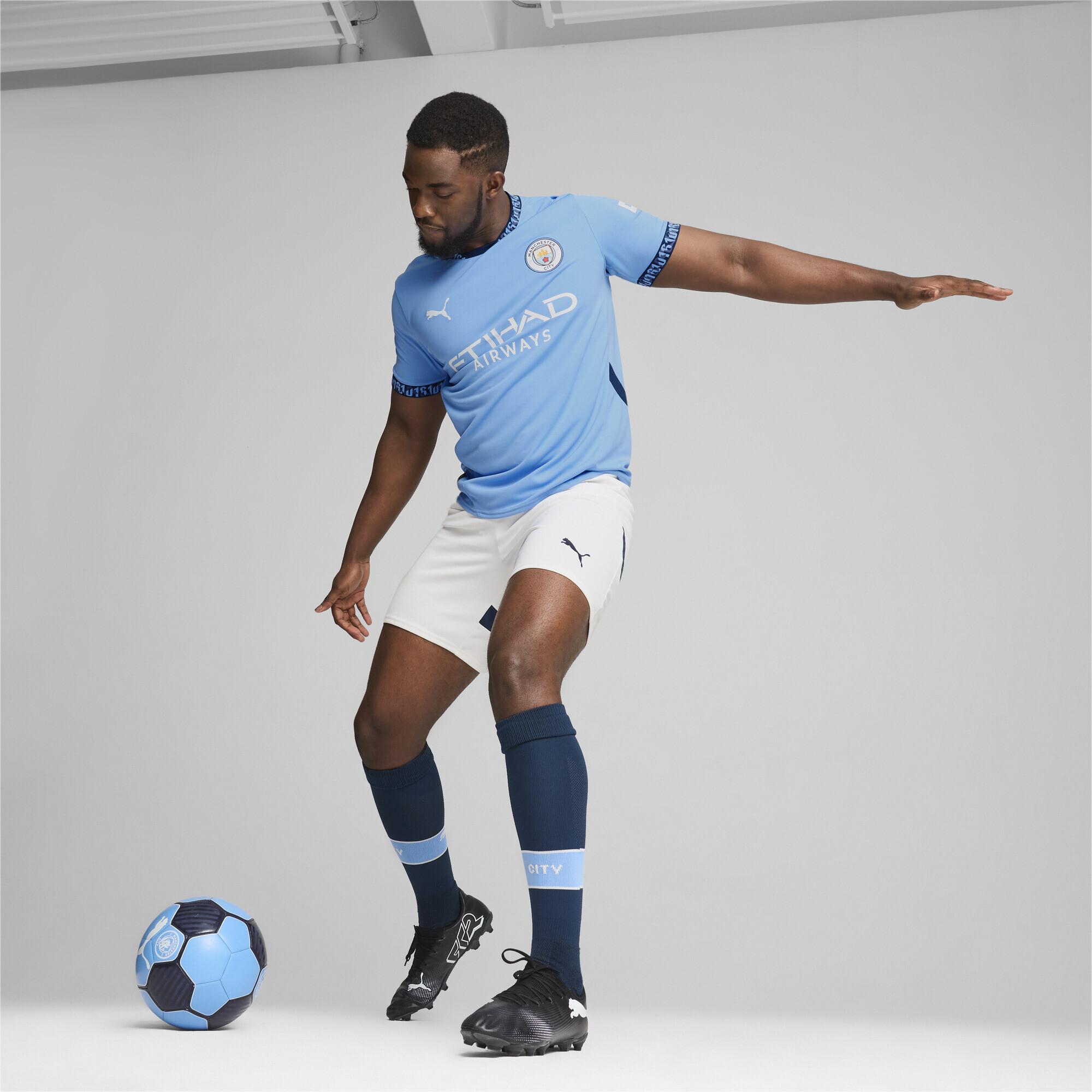Thumbnail - Puma, Herren, Fussballtrikot, MCFC Home Jersey Replica (XL), Blau, XL