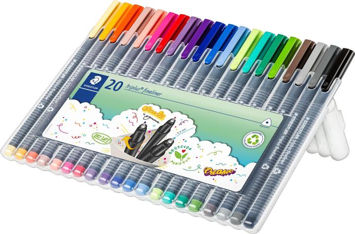 Produktbild Staedtler Triplus Fineliner (20x)
