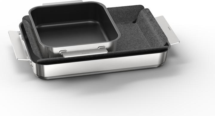 Actual product image Bosch Hausgeräte Cookware set, HEZ9FF040 (Stainless steel)