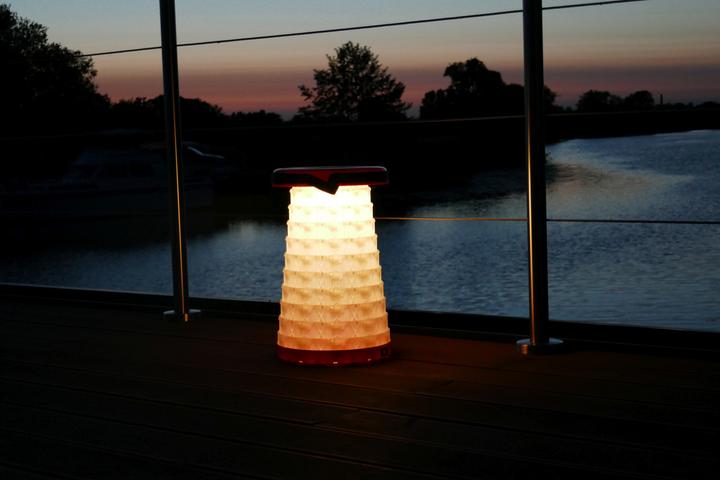 Actual product image Wedo Telescopic stool Sittglow