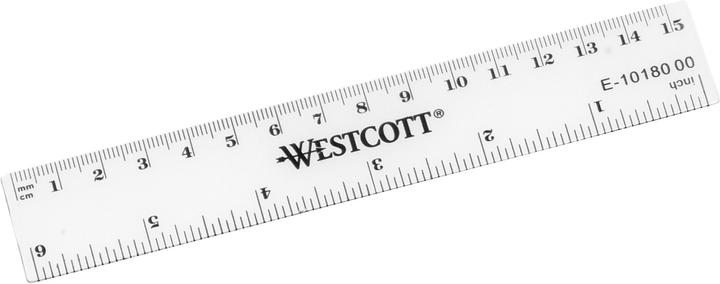 Image du produit Westcott Règle en plastique 15cm (15 cm)