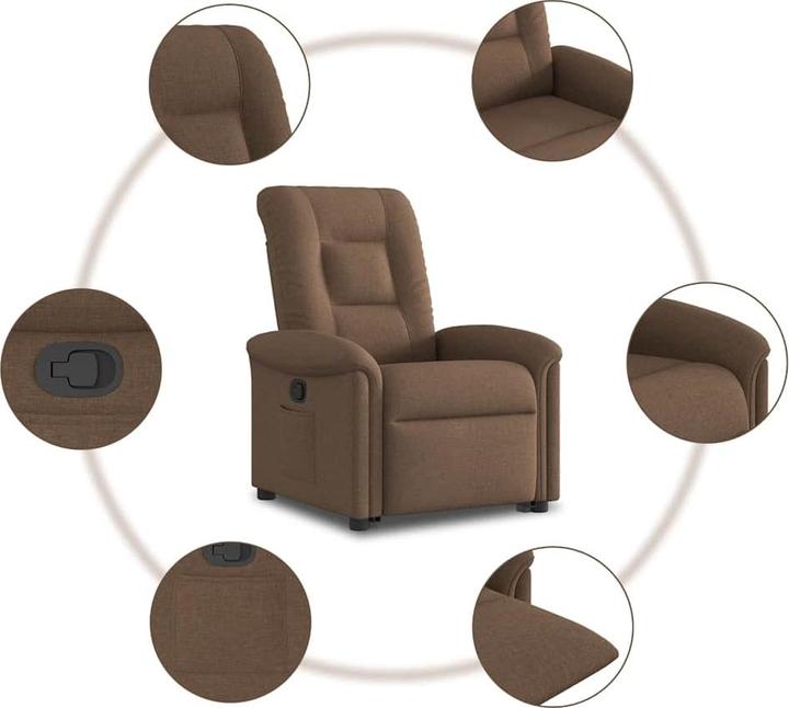 Actual product image vidaXL Relaxsessel mit Aufstehhilfe