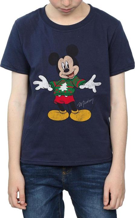 Immagine prodotto Disney Mickey Mouse Christmas Jumper Maglietta Ragazzi (140, 146)