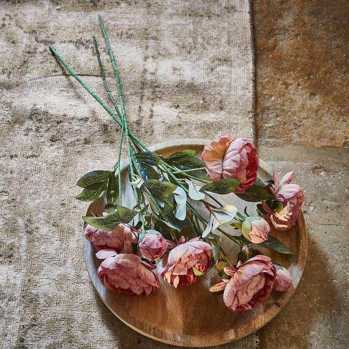 Produktbild Loberon Deko-Blume 3er Set Gilgandra rosa/grün (70 cm)