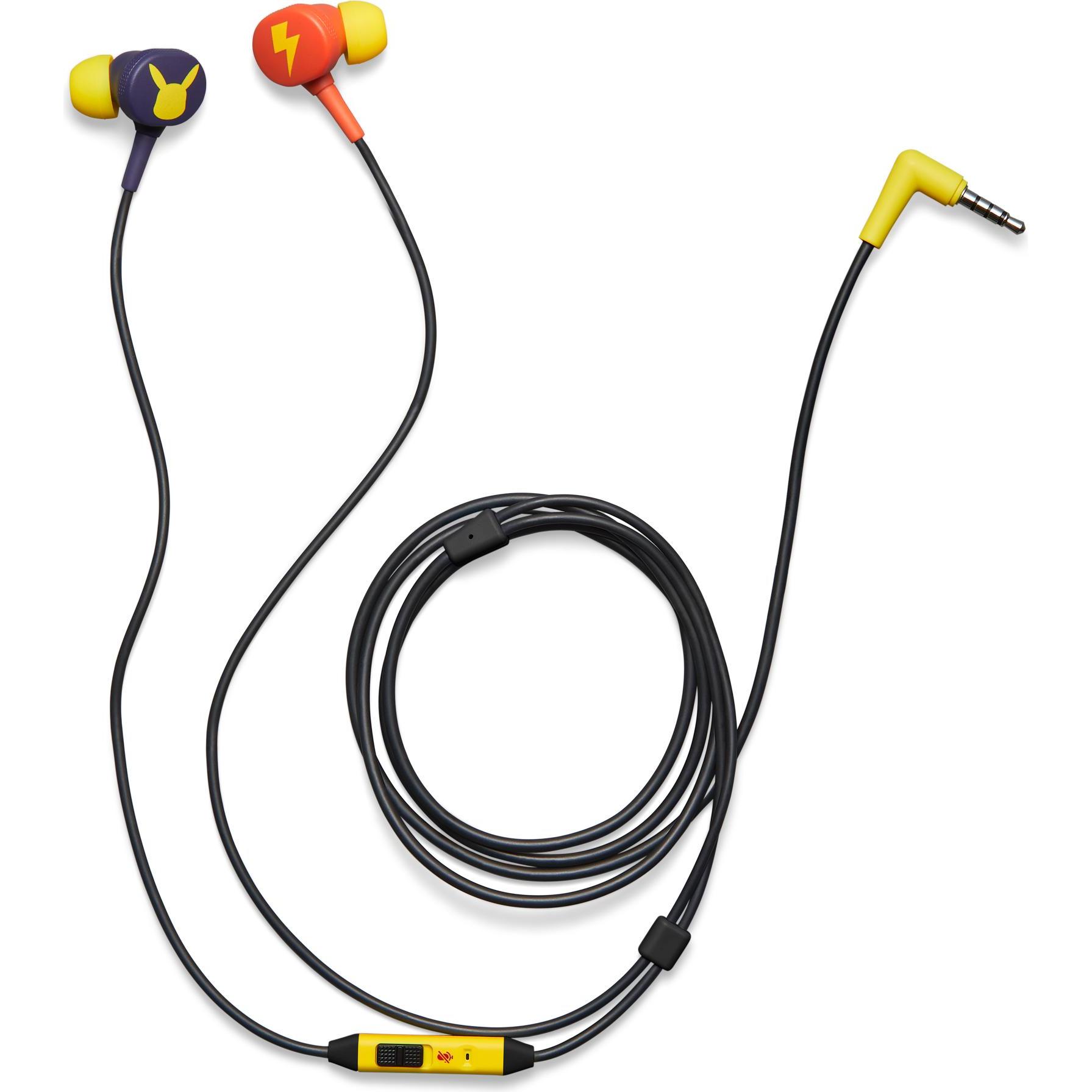 Thumbnail - PowerA NSW Wired Earbuds - Pokémon Pikachu Blossom (Kabelgebunden), Kopfhörer, Mehrfarbig