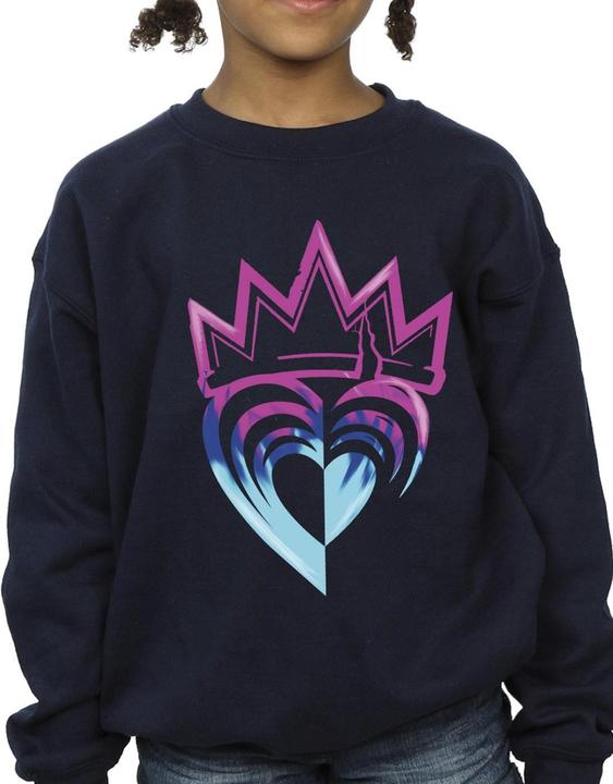 Immagine prodotto Disney Descendants Pink Crown Felpa Ragazze (152, 158)