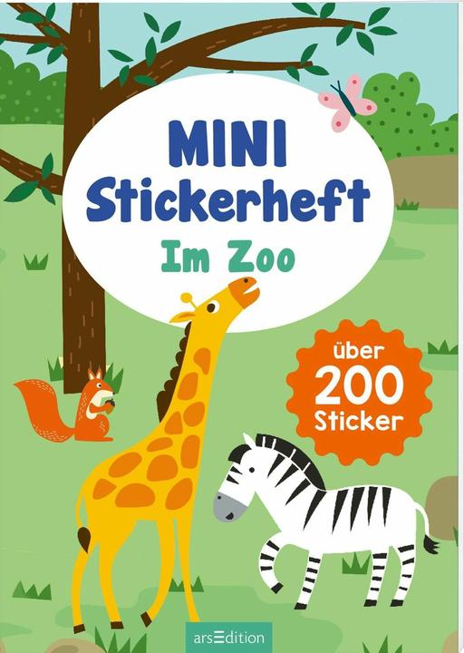Produktbild MINI-Stickerheft – Im Zoo