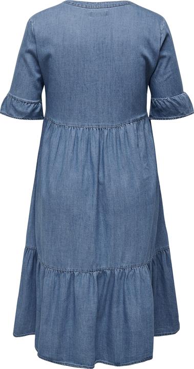Immagine prodotto Only Abito corto in denim con scollo a V e maniche a campana (44)