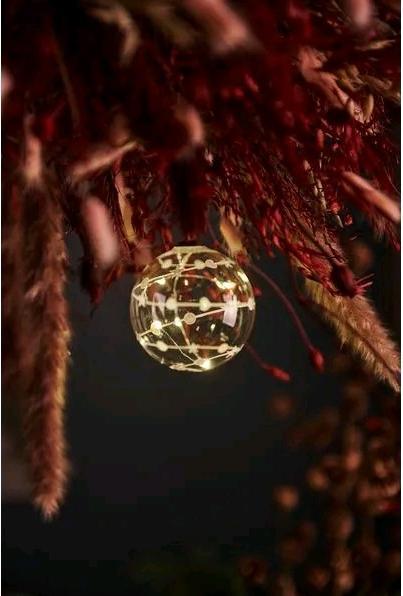 Produktbild Sirius LED Weihnachtskugel Sweet Christmas, 8 cm