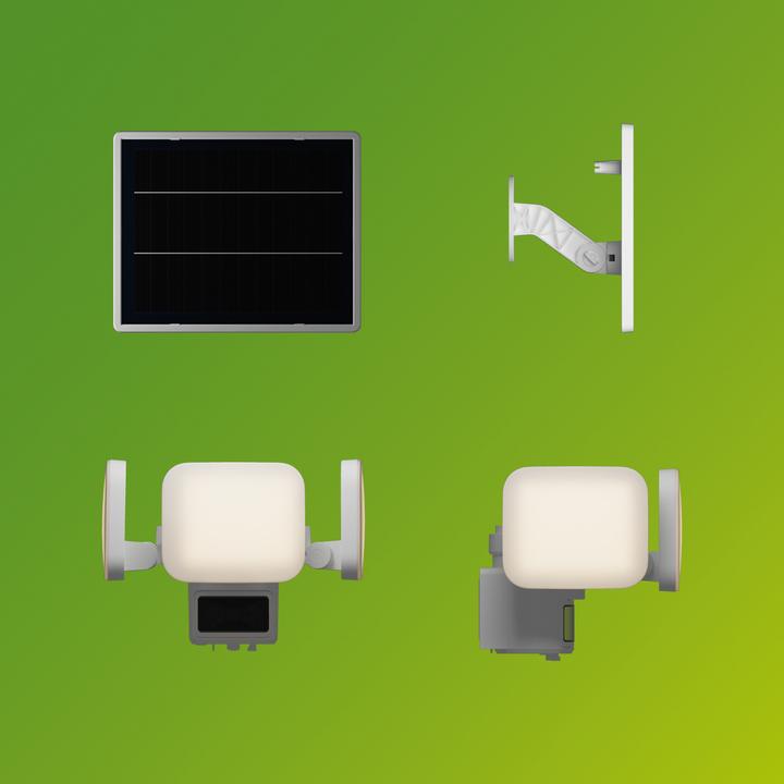 Actual product image Philips Outdoor Ultra-Efficient Solar Zyren (4000 lm, IP65)