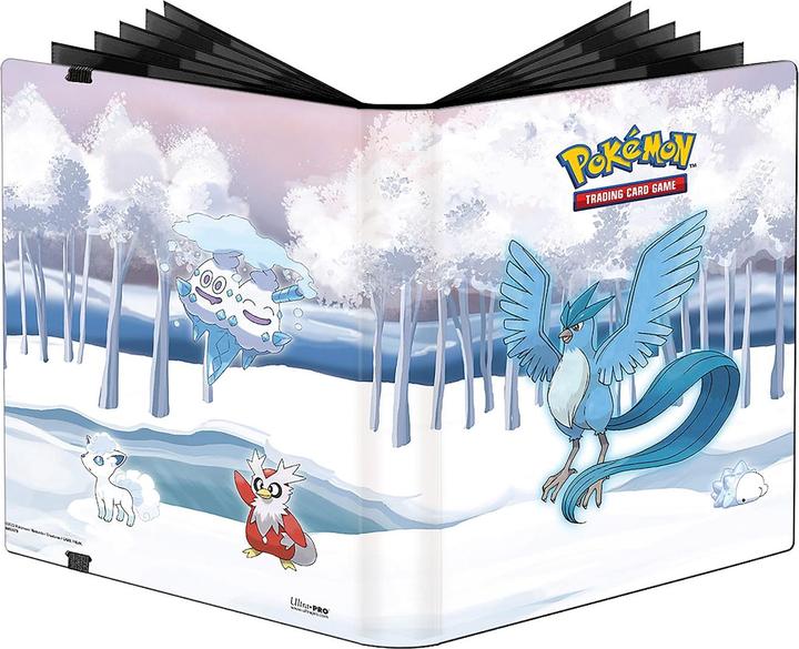 Actual product image Ultra Pro Pokémon Frosted Forest PRO Binder Pocket