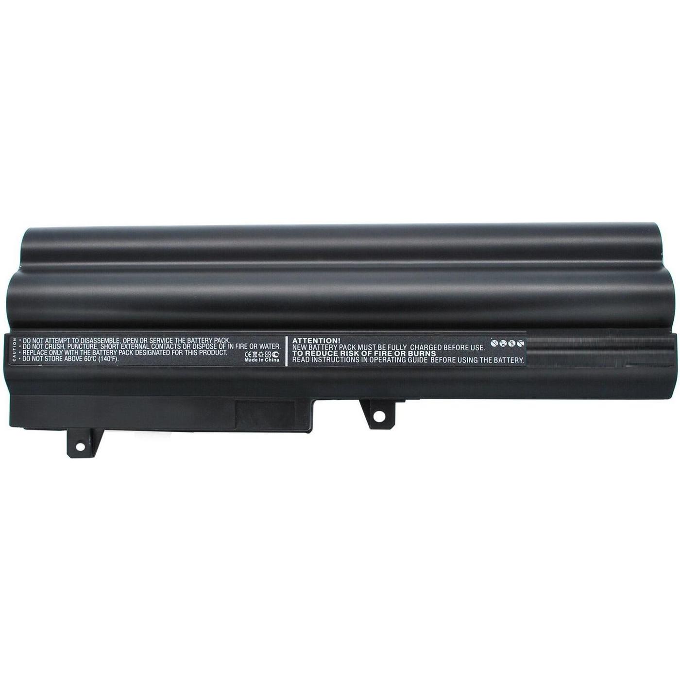 CoreParts Laptop Battery for Toshiba (1 Zellen, 6600 mAh), Notebook Akku, Schwarz