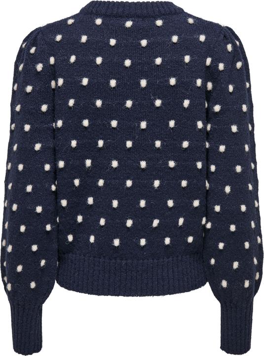 Actual product image JdY Regular fit High neck Long cuffs Puff sleeves Pullover Knitted jumper (L)