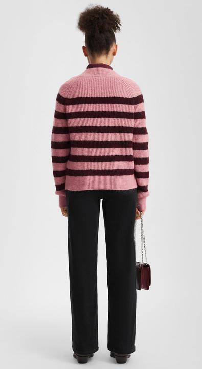 Produktbild s.Oliver Strickpullover Melierter Pullover (XXL)