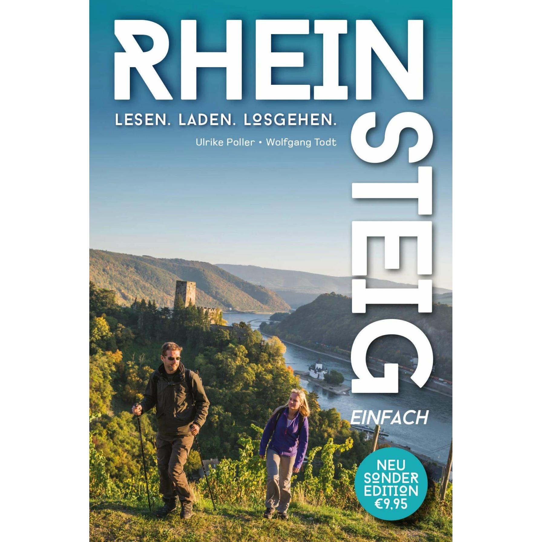 Rheinsteig einfach - Pocket-Wanderführer zum kleinen Preis, Ratgeber von Ulrike Poller, Wolfgang Todt, Schöllkopf Uwe