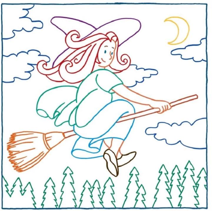 Produktbild Zauberpapier Malbuch für Mädchen