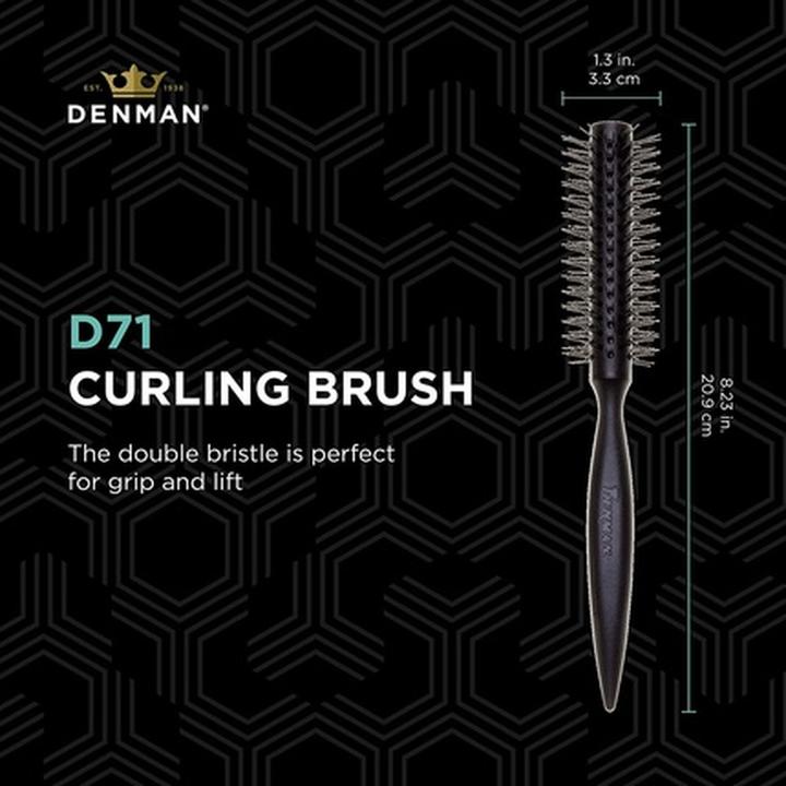 Produktbild Denman Curling Brush (Nylon, Double Bristle)