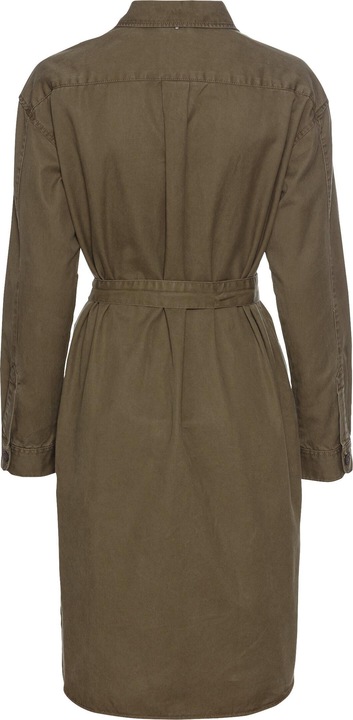Image du produit Camel Active Robe chemisier avec ceinture à nouer en tissu (S)