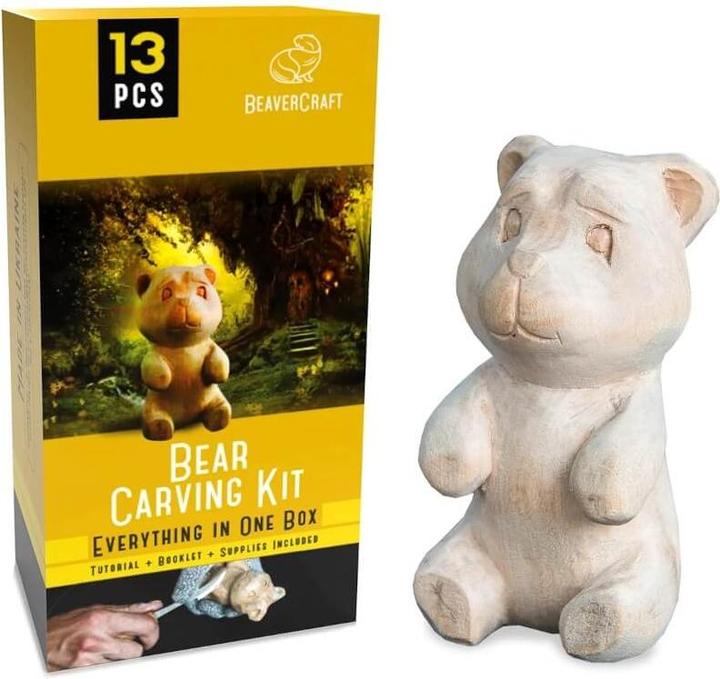 Productafbeelding Beaver Craft BeaverCraft Beer Carving Hobby Kit