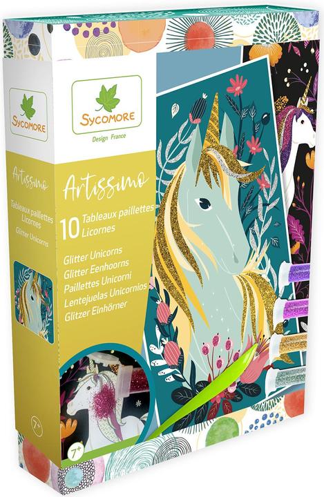 Actual product image Darpeje Artissimo Glitter Unicorns