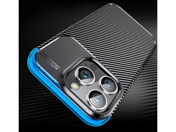 Actual product image Screenguard Carbon Design TPU Case (Apple iPhone 16 Pro Max)