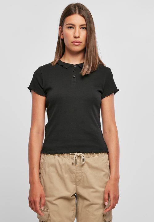 Actual product image Urban Classics Ladies Rib Polo Tee (3XL)