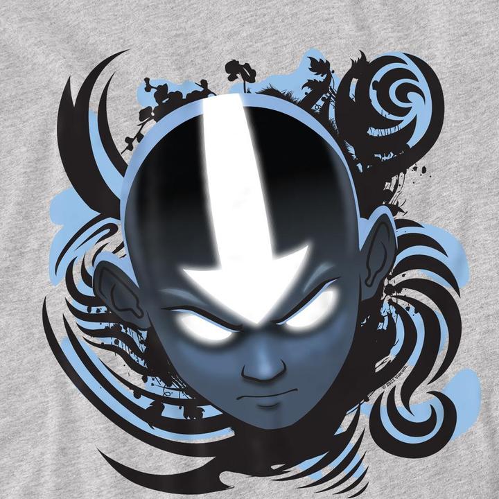 Produktbild Avatar: The Last Airbender Blue and Black TShirt (L)