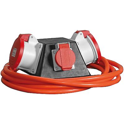 EB Troller Scatola di gomma 2xCEE16+T25 5m AK PUR (CEE 16/5)