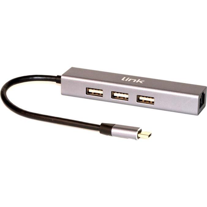 Link Lkadat127 (Usb-C), Adattatore Dati + Video