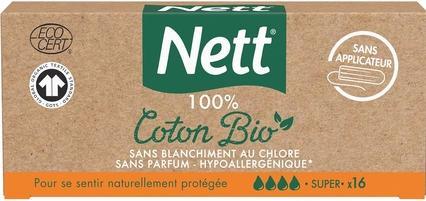 Actual product image Johnson & Johnson Organic Cotton Super Without Applicator