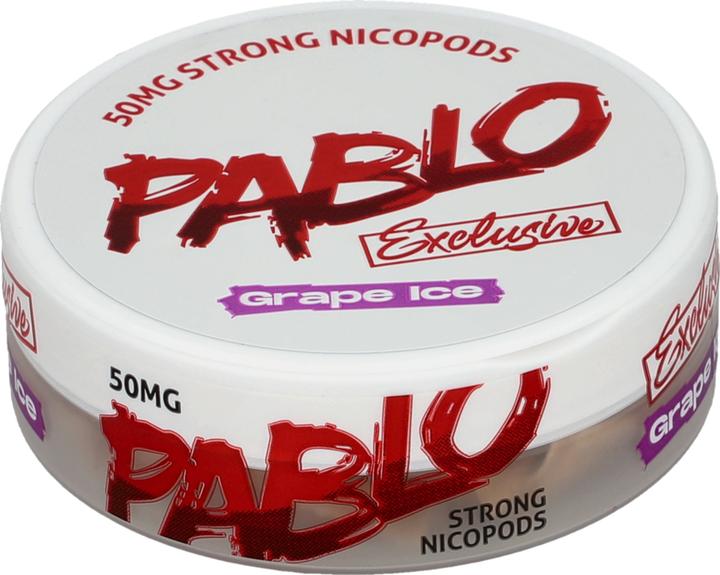 Pablo Exclusive Grape Ice (VP 8.90) (Nicotine Pouches, 50 mg)