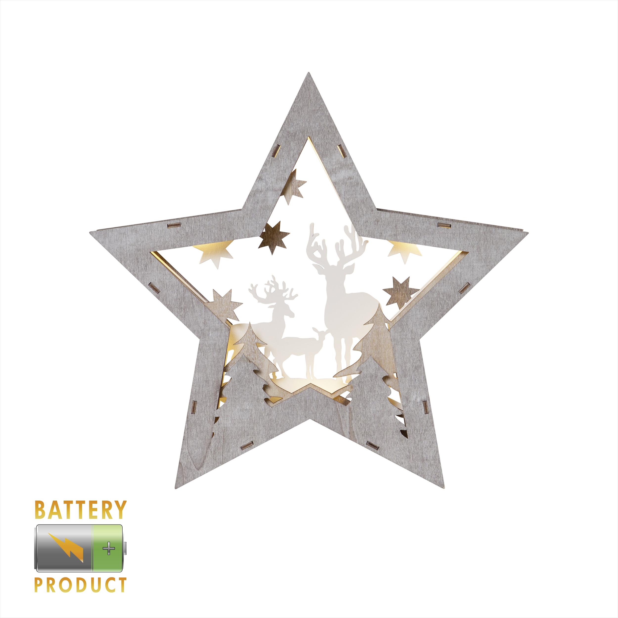 Star Trading, Weihnachtsbeleuchtung, Tischdekoration Fauna