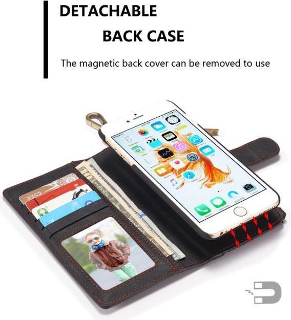 Produktbild Caseme Schlankes Leder Etui mit Portemonnaie (Apple iPhone 6s Plus, Apple iPhone 6 Plus)
