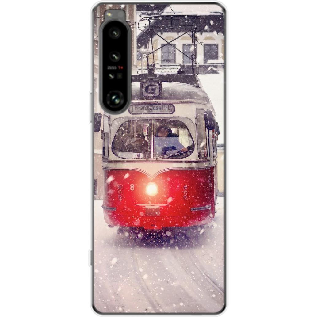 König Design Hülle Handy Schutz für Sony Xperia 1 IV Case Cover Tasche Bumper Etuis TPU Neu (Sony Xperia 1 IV), Smartpho...