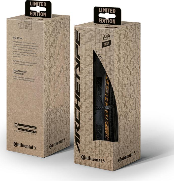 Produktbild Continental Pneu Archetype Tour de France 700x30C TL-Ready (28 x 1 3/8, 30-622)