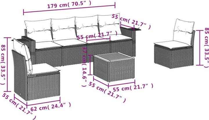Produktbild vidaXL Mira