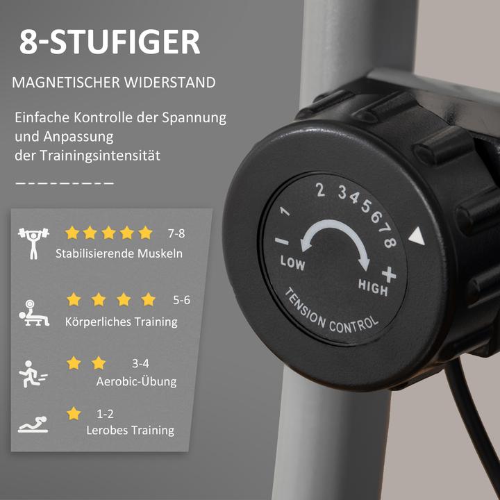 Produktbild Homcom Heimtrainer mit 8 Wiederstandsstufen