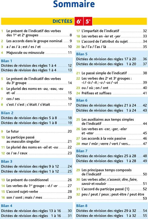 Produktbild Bled collège : dictées 6e 5e 4e 3e : conforme au collège (Französisch, Christelle Amiet, Lisle Isabelle de, 2024)