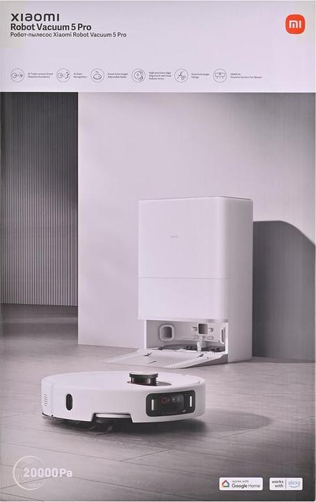 Produktbild Xiaomi 5 Pro (20000 Pa, Wischpads (rotierend))