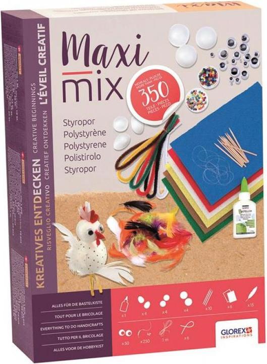 Produktbild Glorex Creativ-Maxi-Mix, Styropor
