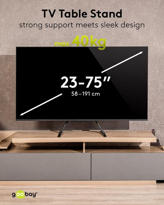 Produktbild Goobay TV-Standfüsse (50 kg, 32" - 70")
