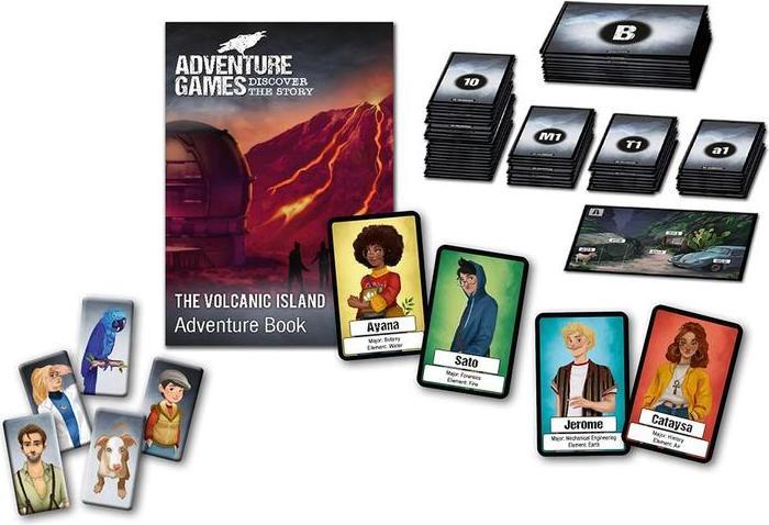 Image du produit Lautapelit Thames & Kosmos Adventure Games : The Volcanic Island Jeu de société Stratégie (Anglais)