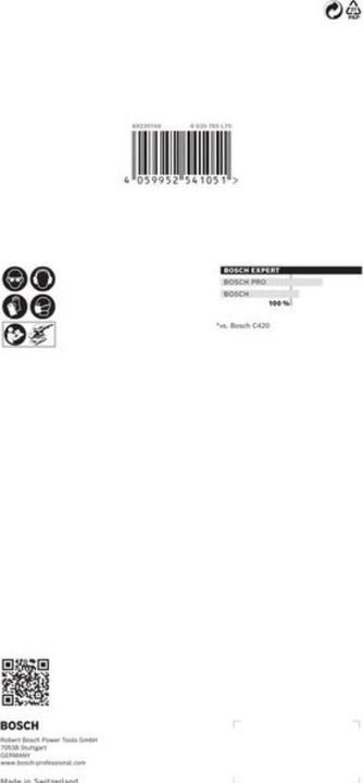 Produktbild Bosch Professional Zubehör Expert M481 (240)