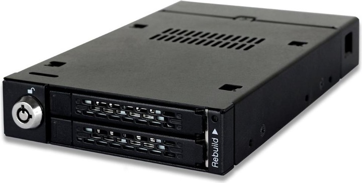 Actual product image Icy Dock Mb992skr-B 2x 2.5" Raid