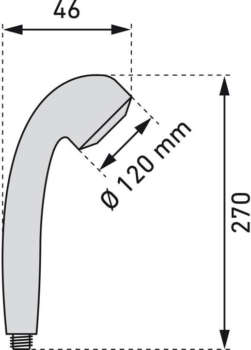 Produktbild Diaqua Tabit (3 Strahlarten, 10 l/min)