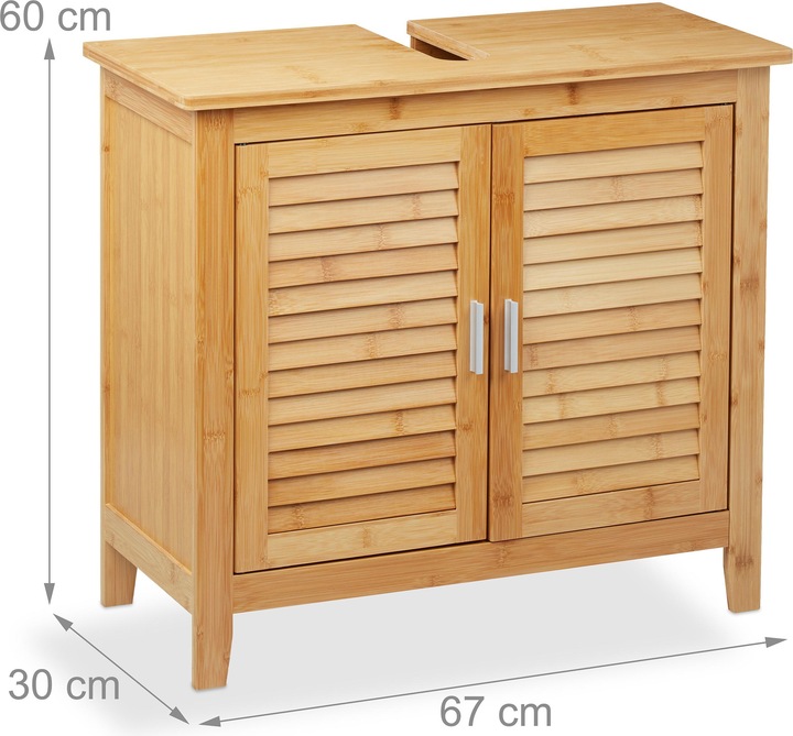 Actual product image Relaxdays Luis (67 x 30 x 60 cm)
