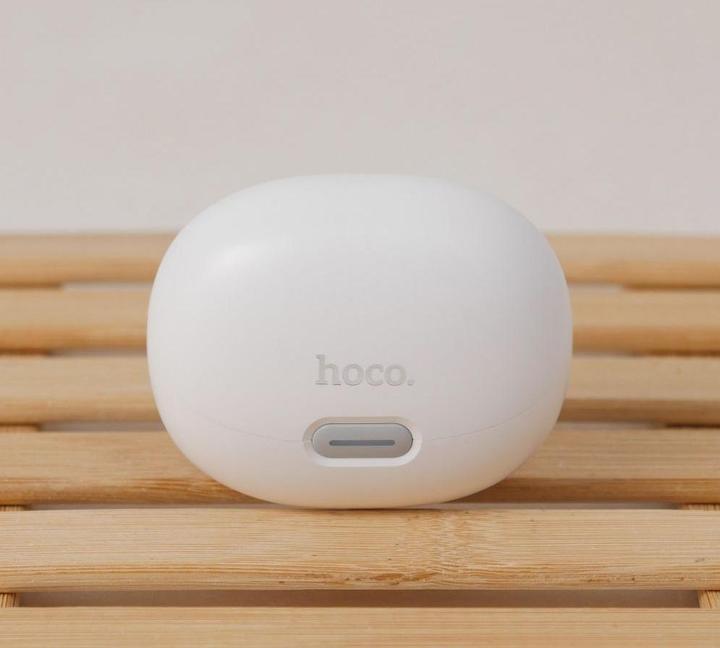 Actual product image Hoco Wireless headphones wireless earphones bluetooth TWS EW203 white (7 h, Wireless)