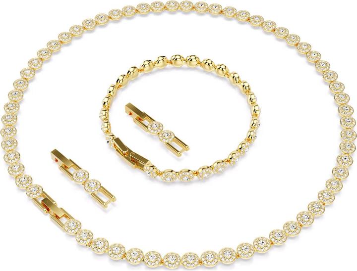 Immagine prodotto Swarovski Una Angelic Set Rundschliff Weiss Gold (Metallo Swarovski)