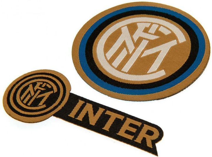 Actual product image Inter Milan FC Iron-on patch set 2pack (2 x)
