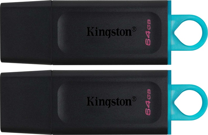 Actual product image Kingston DataTraveler Exodia 2-Pack (64 GB, USB-A, USB 3.2)